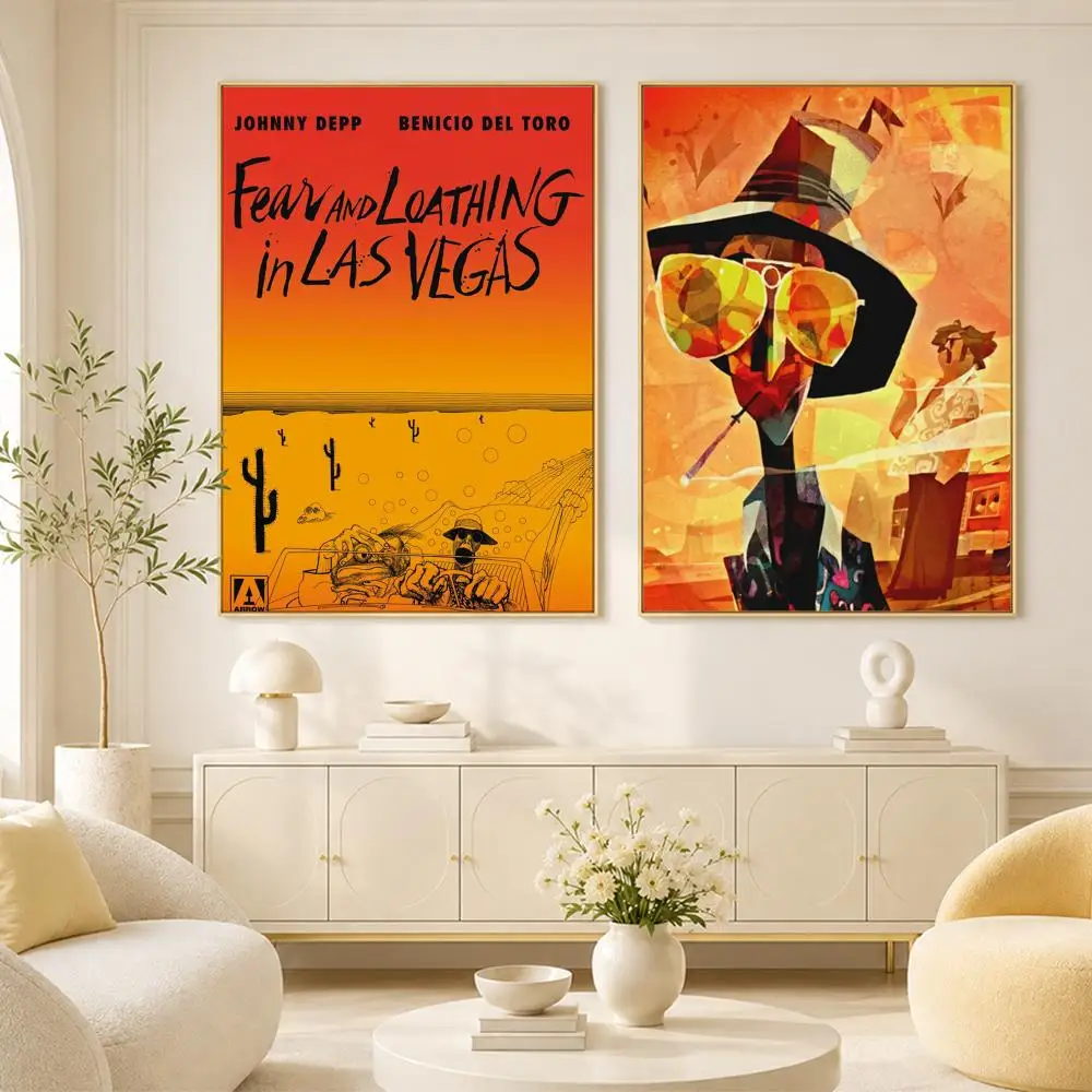 Fear Loathing Las Vegas Poster Room Home Decoration Interior Wall Art Printing Garage Posters Gift