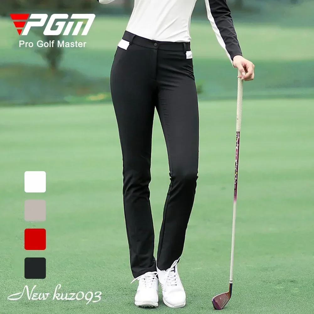 

2027 PGM Spring/Summer Golf Women's Sports Pants Women's Pants Stretch Slim Fit