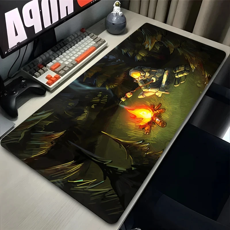 Mouse Pad  Anime Gamer Outer Wilds Mousepad Laptop Universe Space Solar System HD Desk Mat PC Gaming Accessories Keyboard Pads