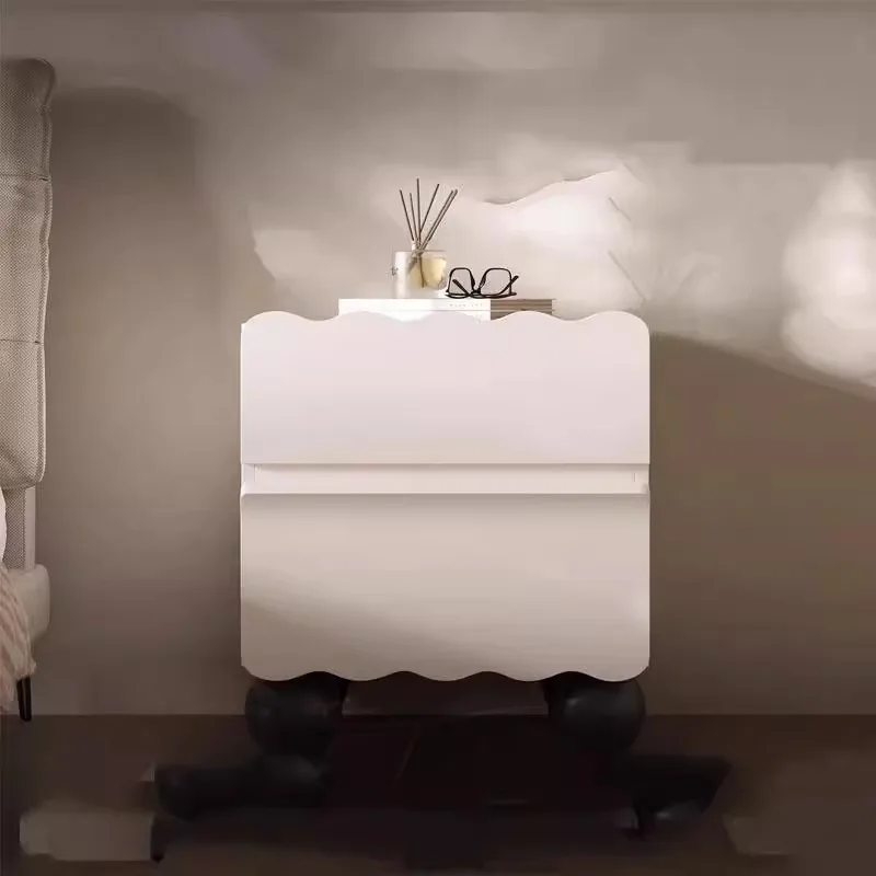 

For Aesthetic Modern Night Table Storage Luxury European Simple Bedside Table Italian Nordic Mesita De Noche Bedroom Furniture