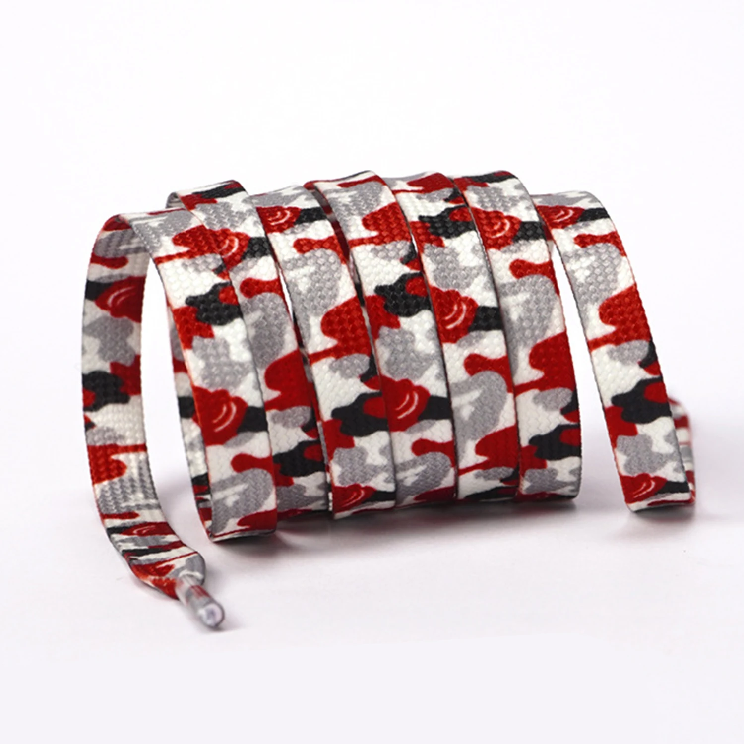 1Pair Camouflage Casual Sneakers Shoelace Flat Shoelaces Classic Quality Rope Laces Sports Shoes Strings Shoe Accessories 100CM image 5