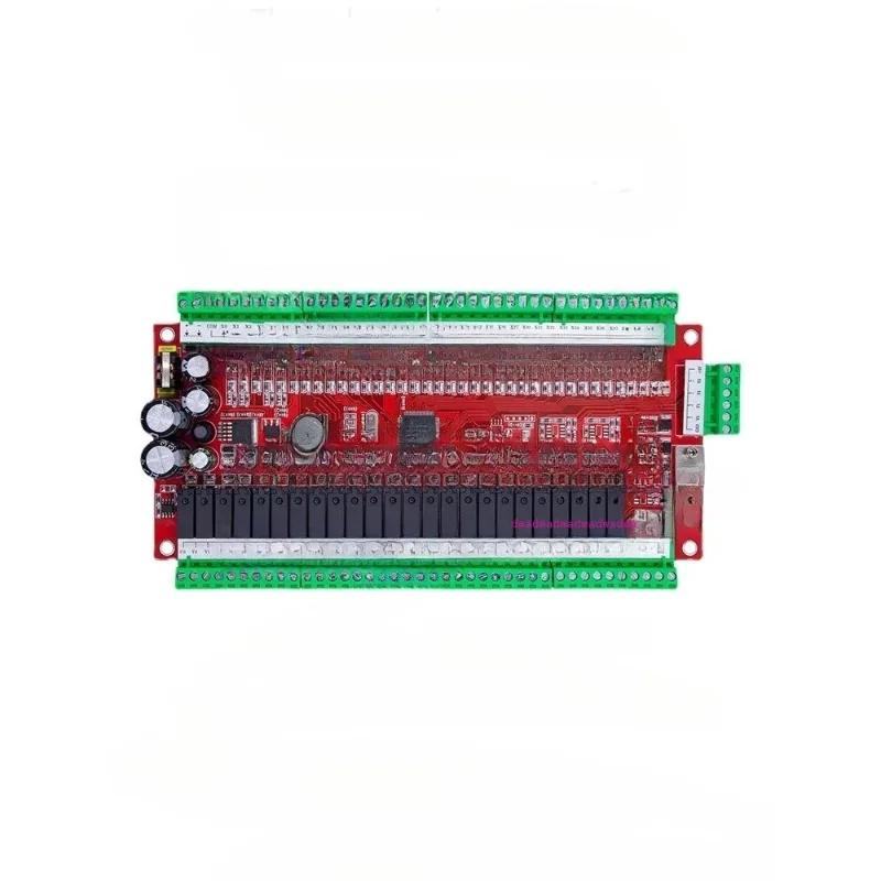 Plc Industrial Control Panel Fx1n FX2N-60MR 60mt Plate Plc Programmable Controller Ad