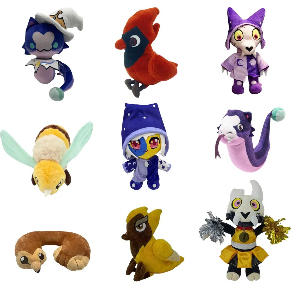 Juguetes de peluche de Cosplay del rey de dibujos animados para niños, muñecas de peluche suaves de la casa del búho, mascota, regalo de cumpleaños y Navidad