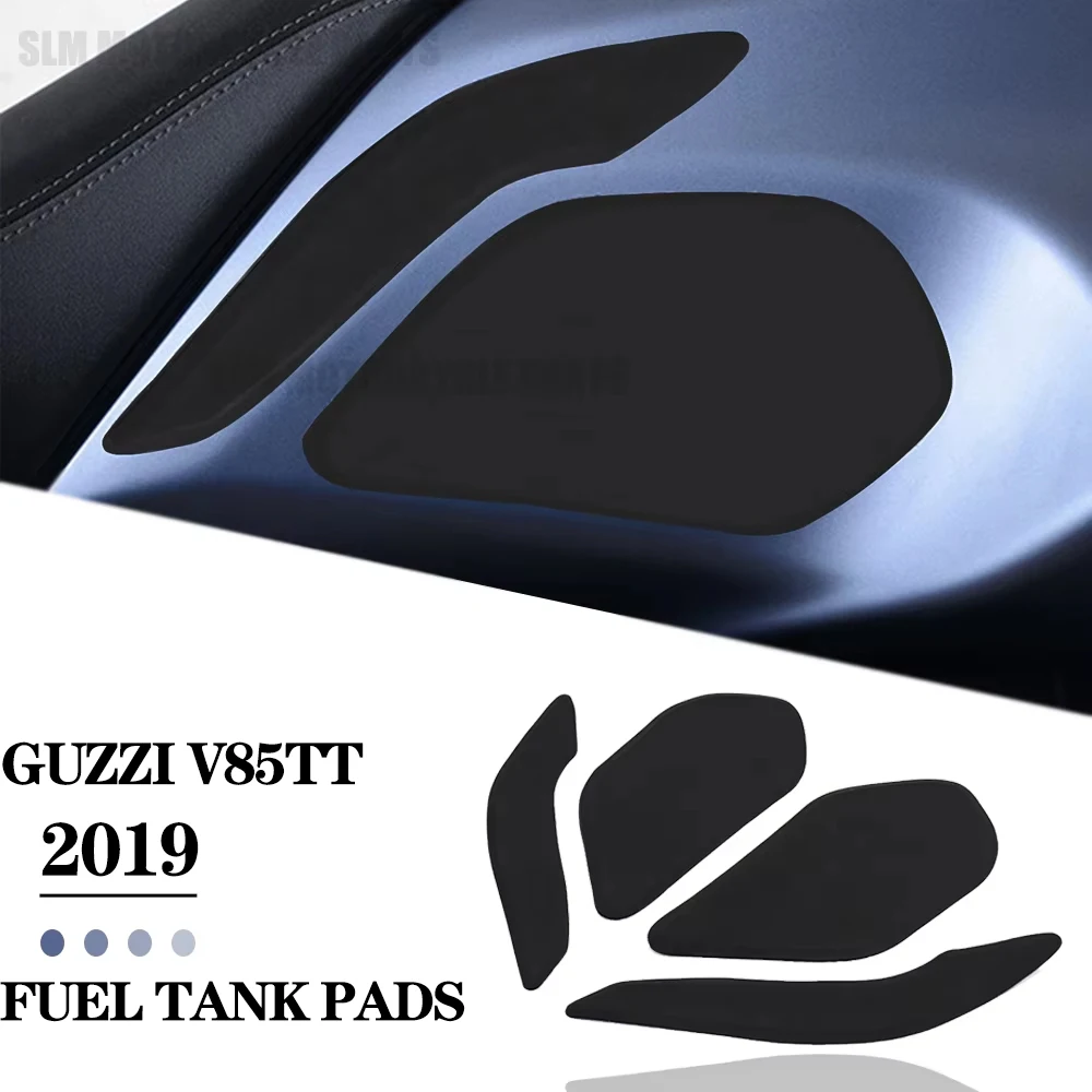 For Moto Guzzi V85TT V 85 TT 2024 2023 2022 2021 New Motorcycle Tank Pad Protector Sticker Decal Gas Knee Grip Tank Traction Pad