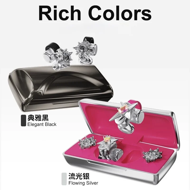 

Wireless Bluetooth ear clip headphones, ear jewelry headphones that won't hurt even after long wear, fashionable and trendy.