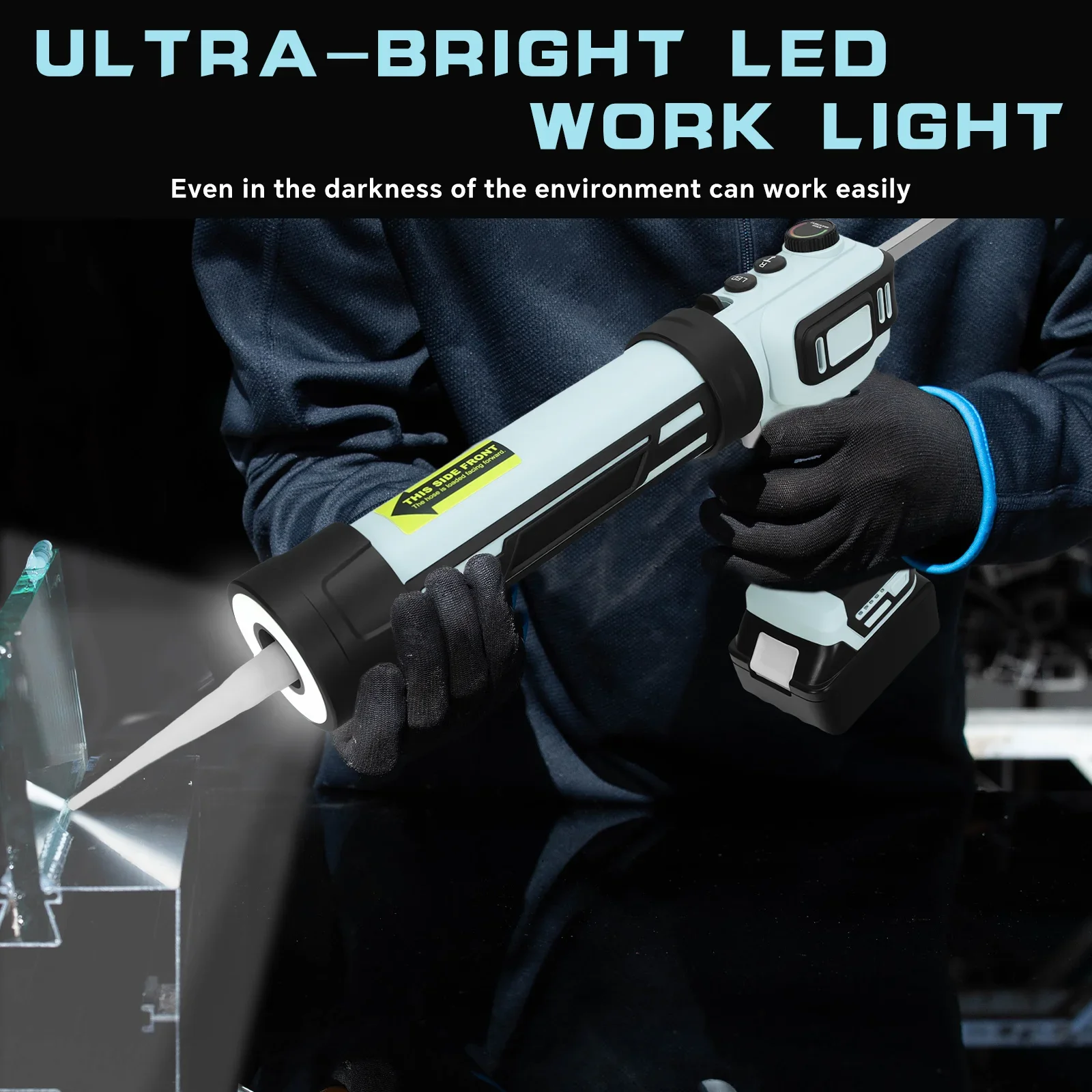 

Бесщеточный пистолет для уплотнения Makita, аккумулятор 18 В, бесступенчатый контроль скорости, беспроводной электрический силиконовый пистолет, инструмент для наполнения и запечатывания