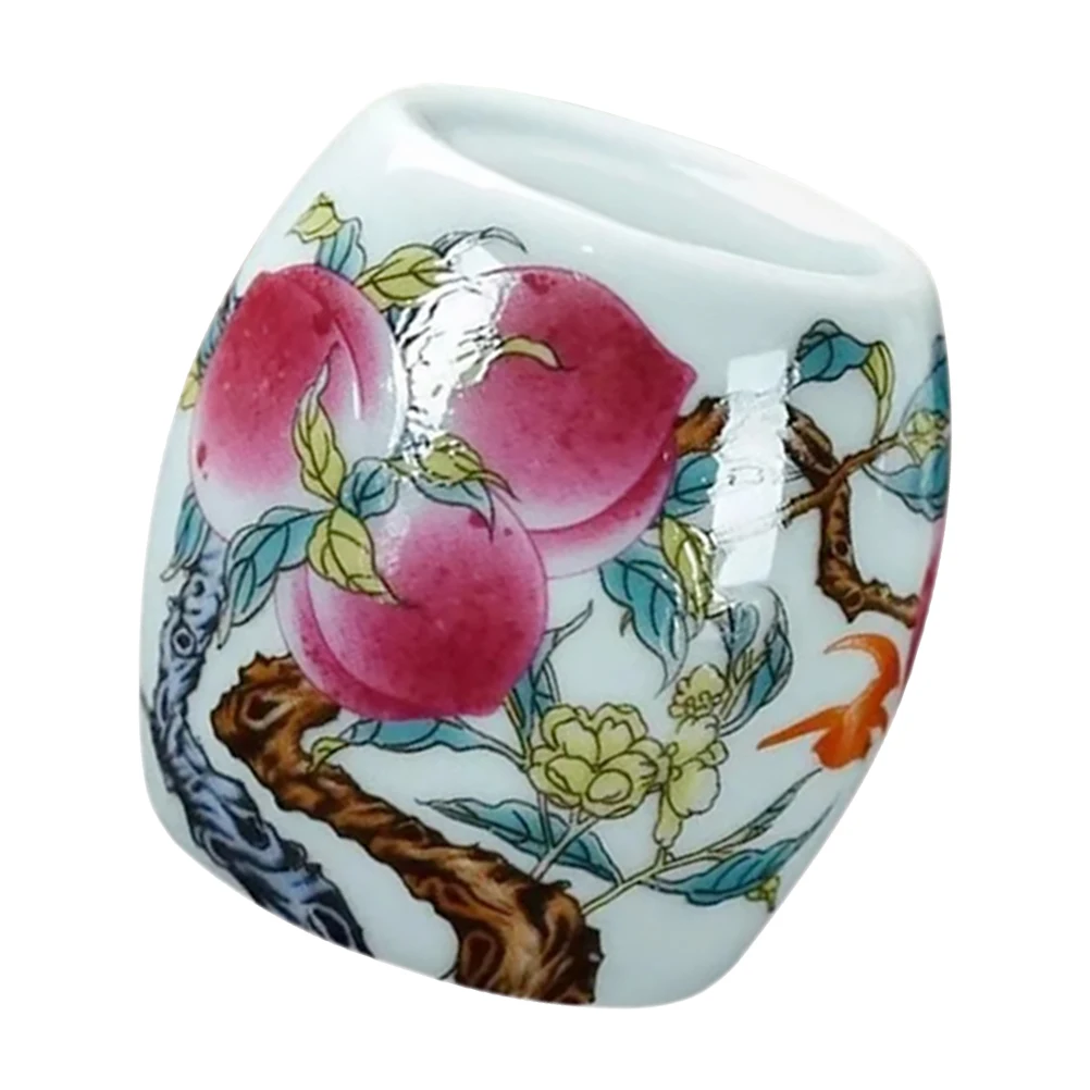 

Ceramic Teacup Lid Stand Premium Teapot Lid Rack Practical Tearoom Ornament Decorative Tea Ceremony Accessory