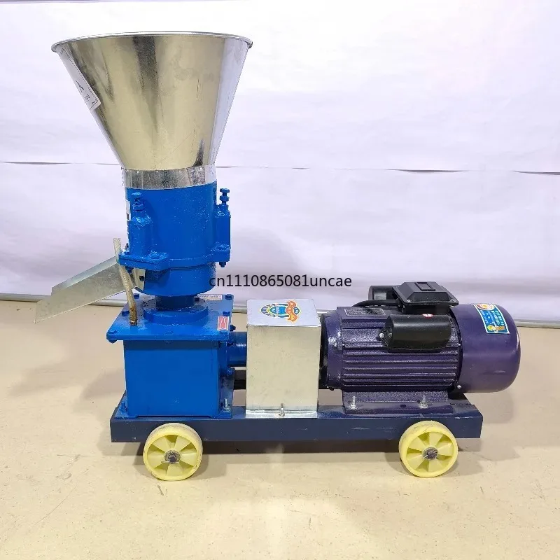 Многофункциональный гранулятор для кормов 4 кВт, 220В/380В, для домашнего использования, производительность 90-150 кг/ч