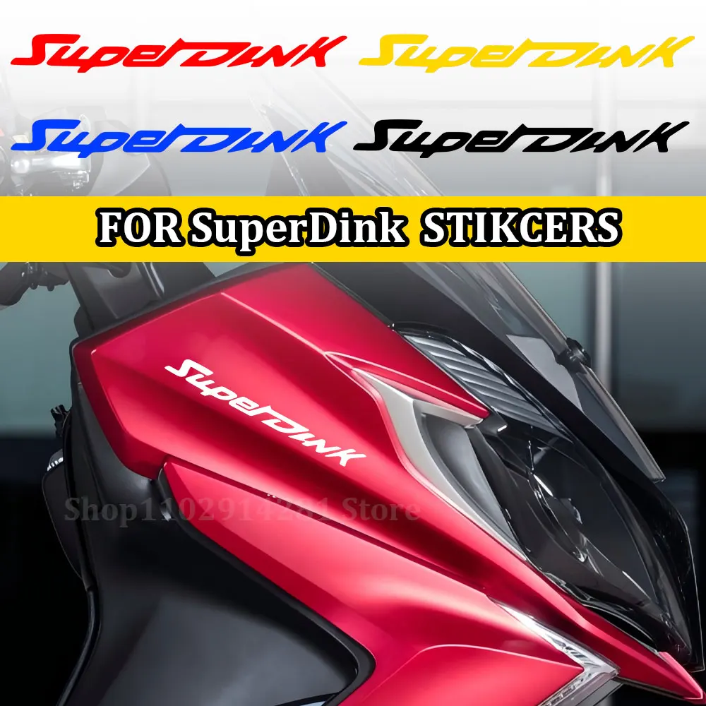 

For KYMCO Super Dink 350i Accesorios Superdink 125 125i 300 300i 350 Dink125 125cc 2010 2014 Motorcycle Stickers Decal