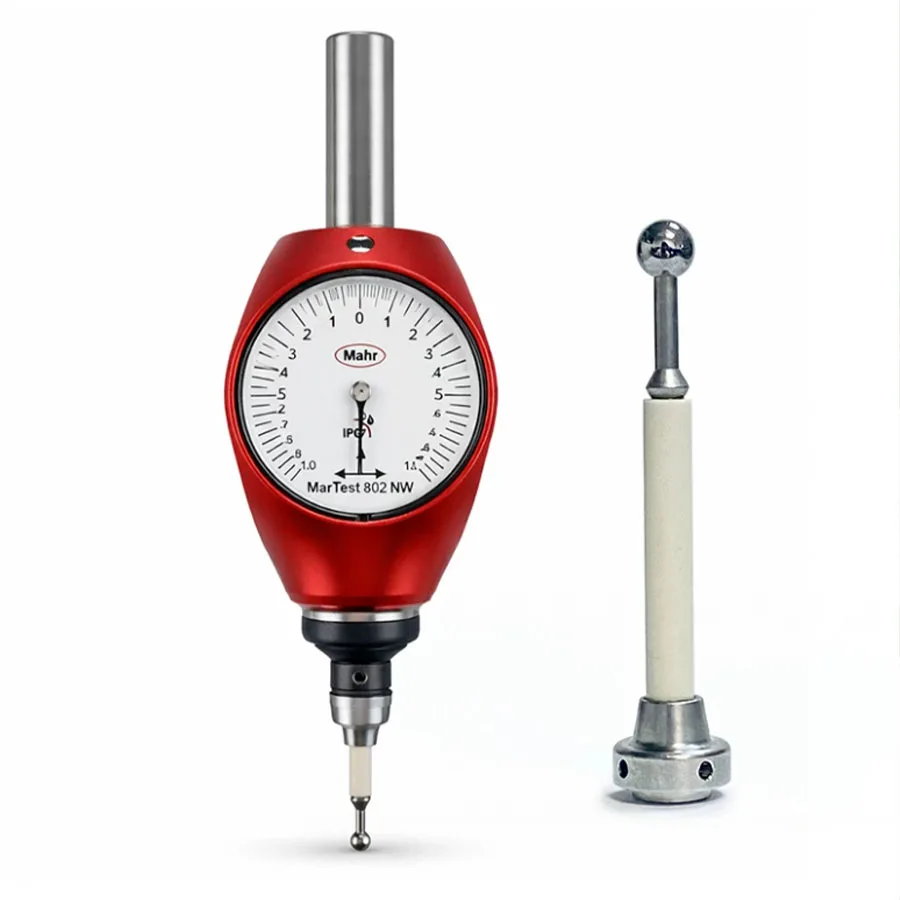 Original German Mahr 3D edge finder, pointer type, 16-handle, Mahr 359550, red probe, three-dimensional centering rod