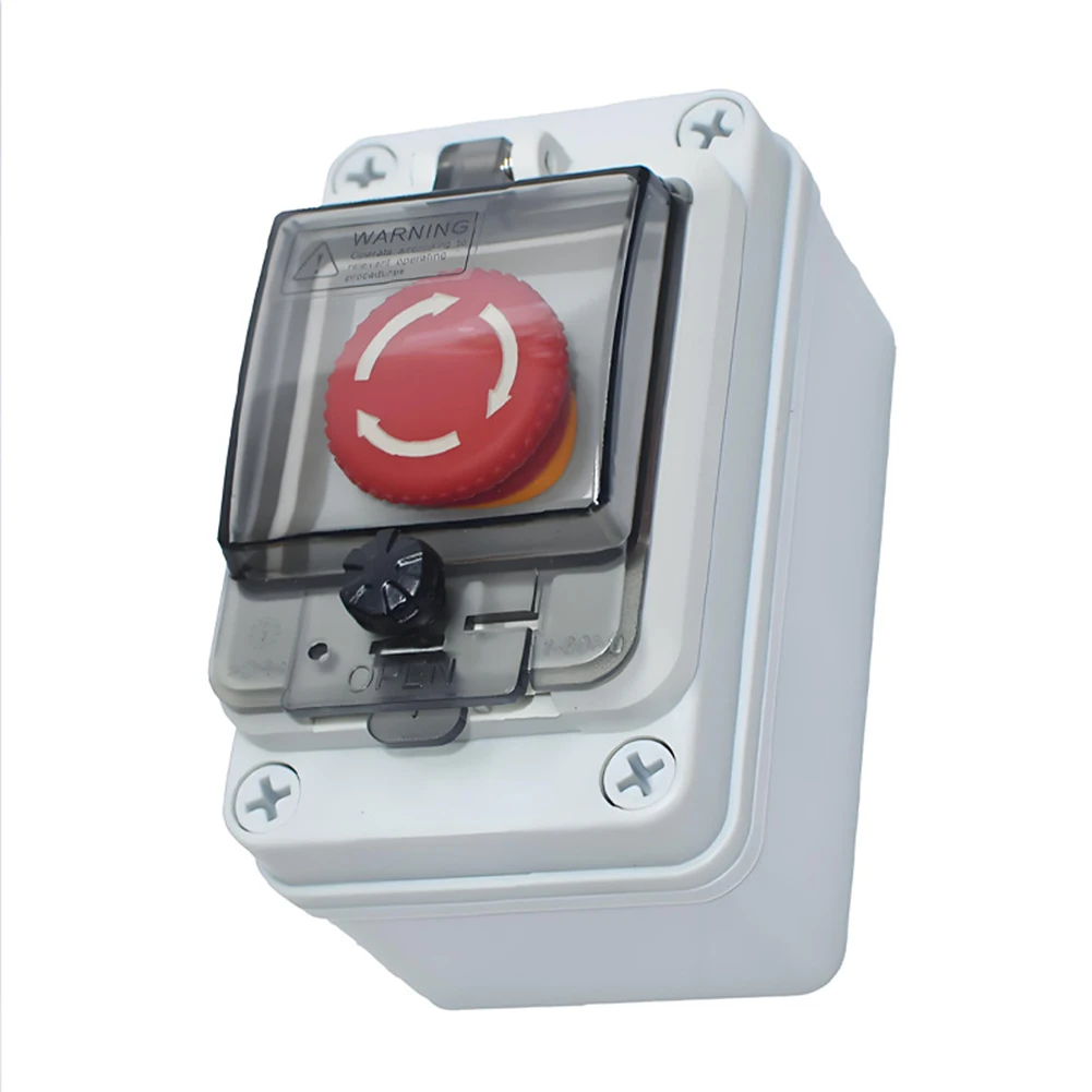 Safety Shutdown Waterproof Switch Box Screw Wiring IP67 Waterproof Enclosure Waterproof Switch 1,000,000 Operating Cycles