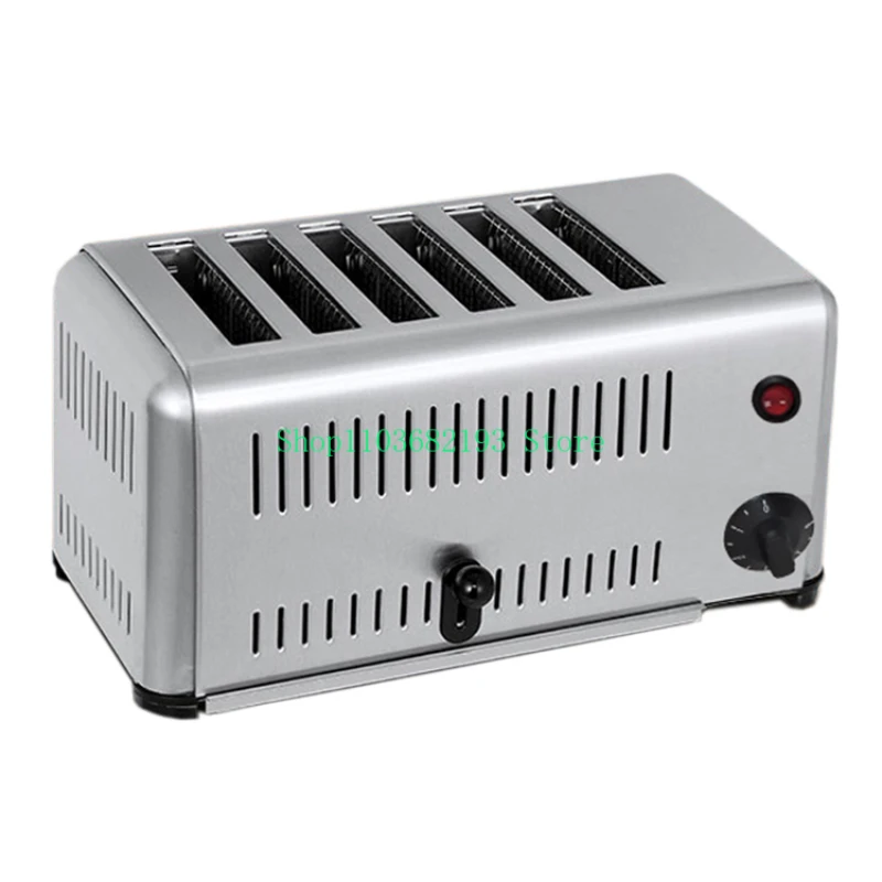 

Toaster Toaster Commercial 4 Pieces 6 Pieces Hot Pressing Toaster Household Sandwich Breakfast Roaster Baking Machine