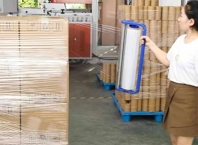 Factory Direct 2026 PE Wrapped Puller Wrapped Baler 50cm Wide Wrapped Film Industrial Stretch Wrapping