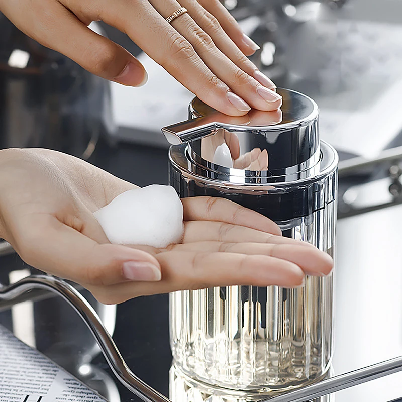 プレスタイプのフォームボトル,ハンドサニタイザーディスペンサー,大容量,クリーニングフォームボトル,シャワージェルバブルメーカー