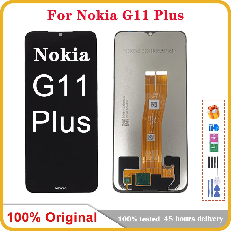 

6.52" Original lcd For Nokia G11 Plus LCD Display Touch Screen Digitizer Assembly LCD Repair Part For Nokia G11 Plus LCD