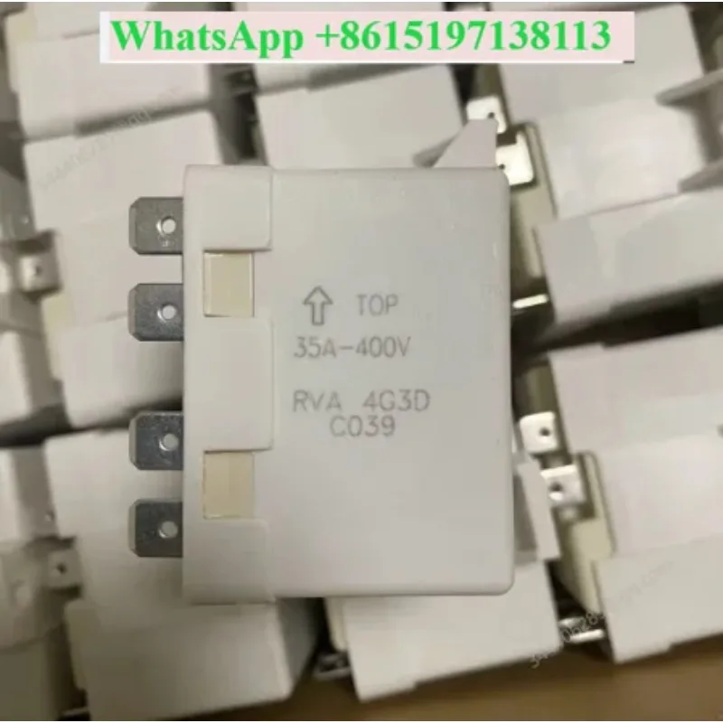 1 pc. New FOR RVA4G3D Compressor Start Relay 3P 220V 35A-400V