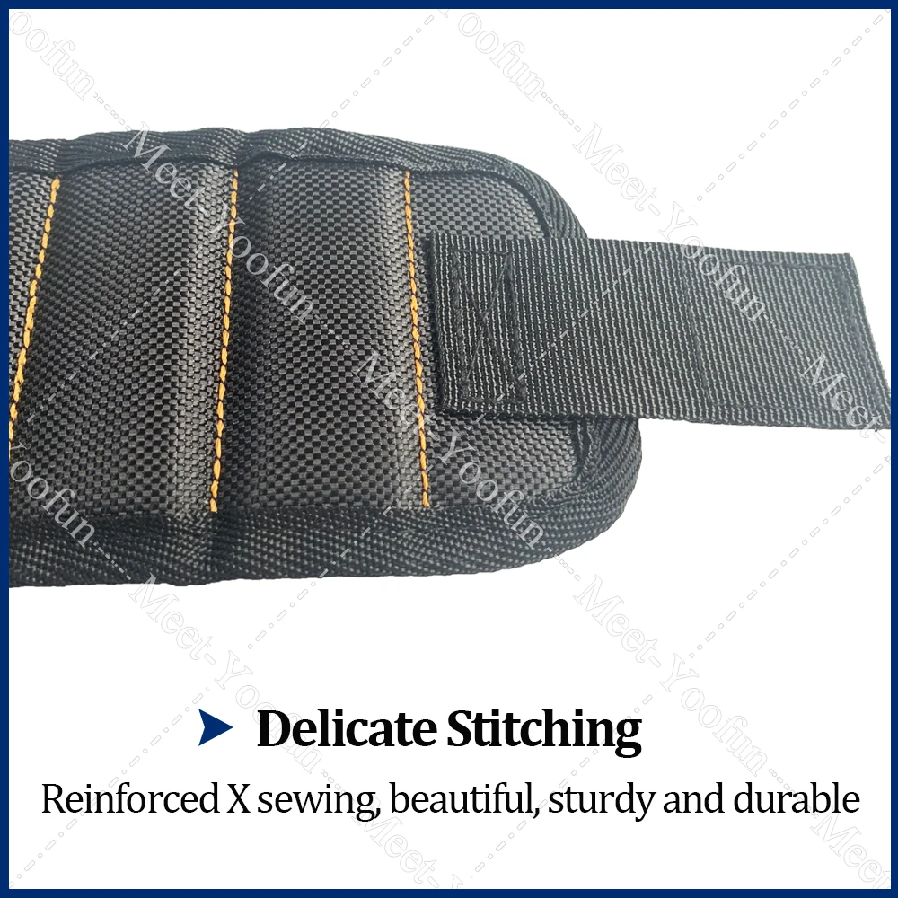 Strong Magnetic Wristband Magnets Bracelet Tool Storage Bag Repair Tool Holding Screws Holder