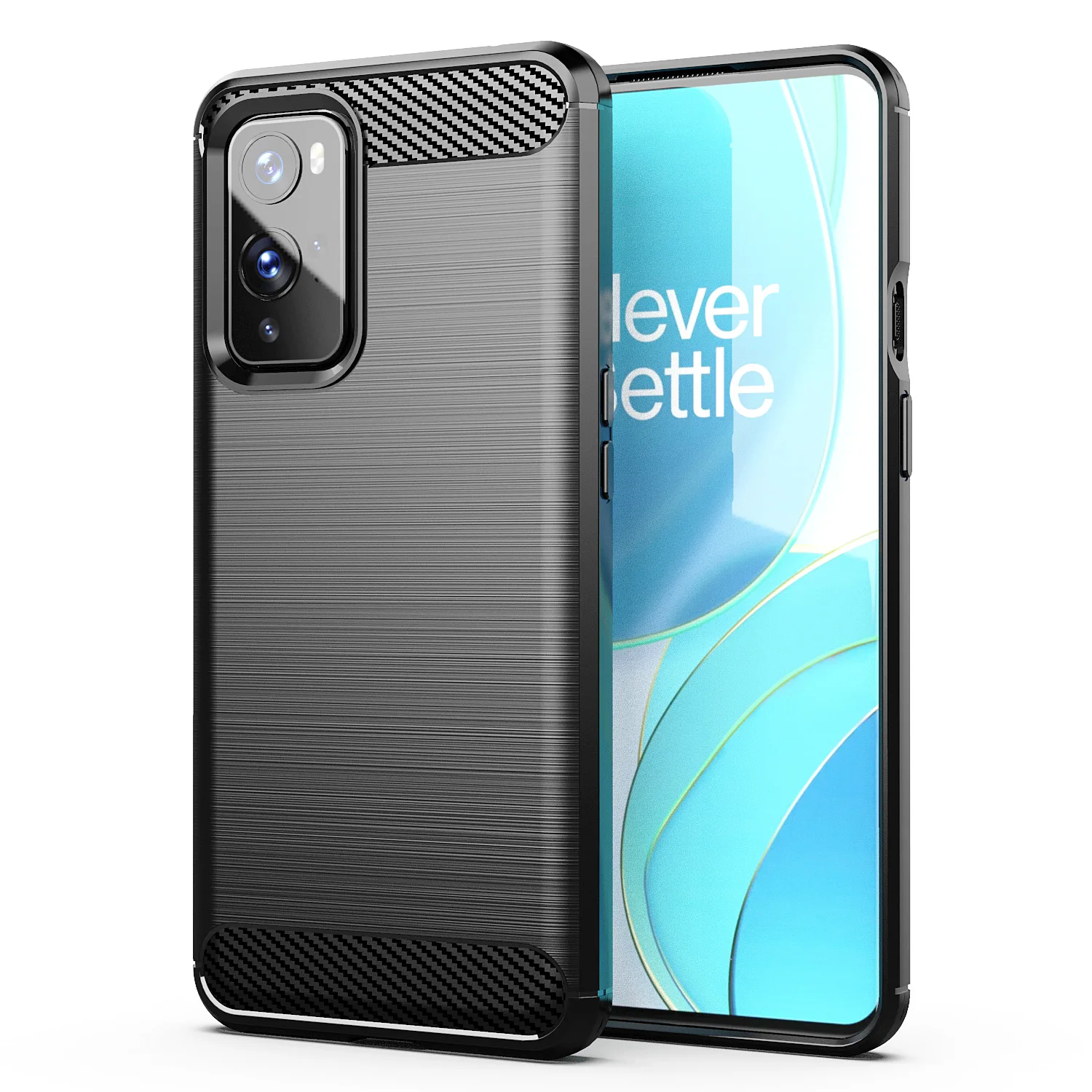 Case For Oppo A38 A58 A78 A98 A96 A57S A57 A77 A77S A76 A58X A57E A36 A1X A17K A1 Pro 5G Carbon Fiber Soft Silicone Cover Case