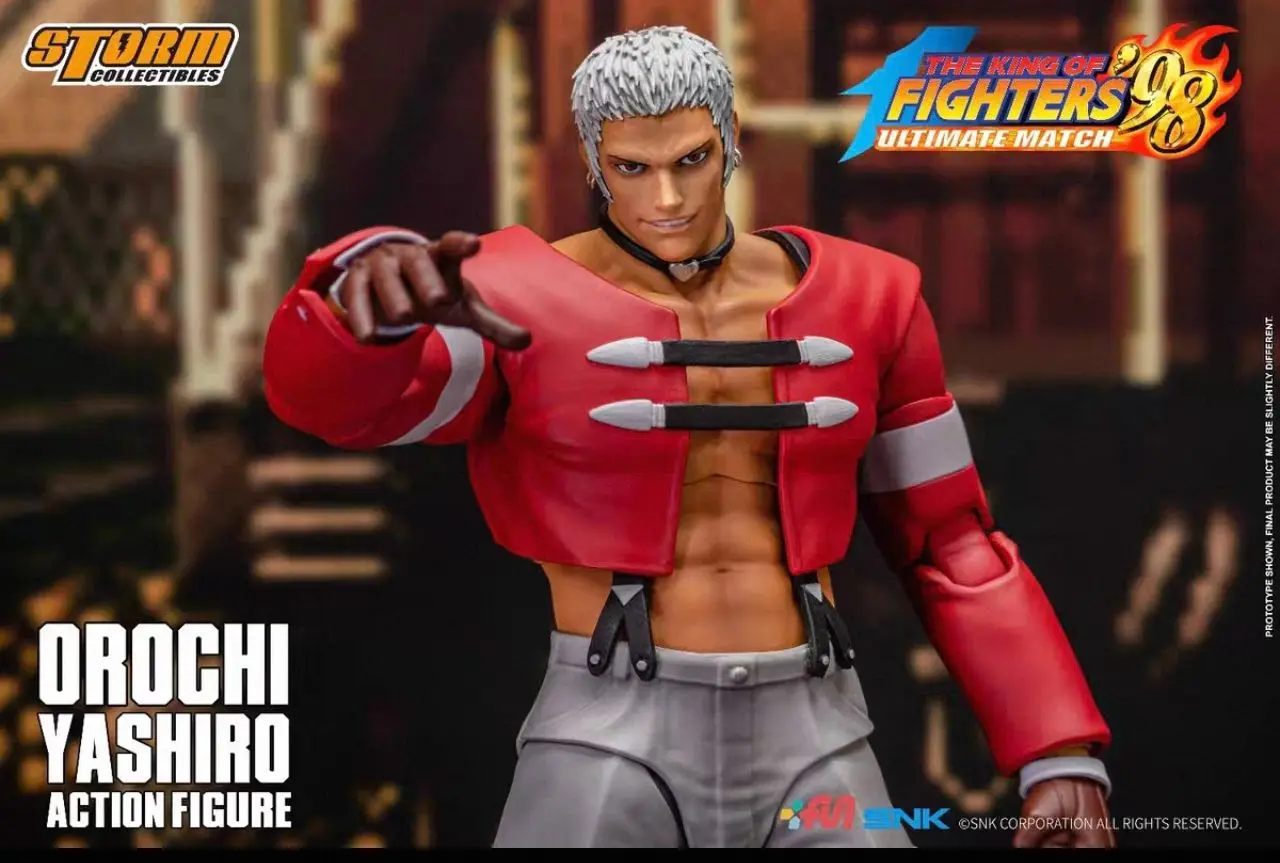Special Offer 24-Hour Shipping Storm Collectibles THE KING OF FIGHTERS 98 ULTIMATE MATCH Nanakase Yashiro 19cm Action Figure