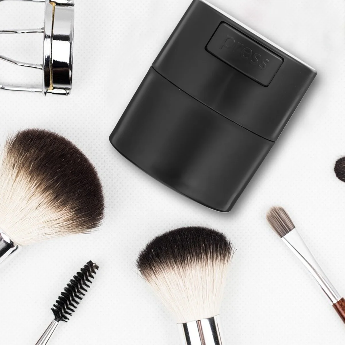 2 قطعة رمش الغراء حقيبة للتخزين الثقيلة الرطوبة برهان قابلة للغلق نضارة حارس تمديد الرف الحياة خفيفة الوزن السفر