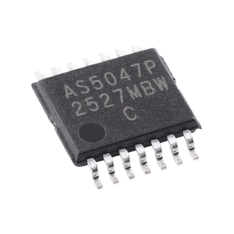 2pcs Original AS5047P-ATSM TSSOP-14 Magnetic Rotary Position Sensor / Magnetic Encoder IC Chip