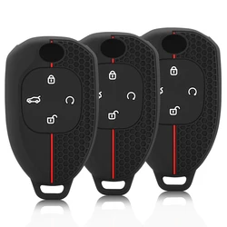 Silicone Car Smart Key Case Cover Shell For GAC Trumpchi GS4 GM8 GA3 GA6 GA4 GS5 GS3 Legend GS8 Empow J11 J12 J13 J14 J15 J16
