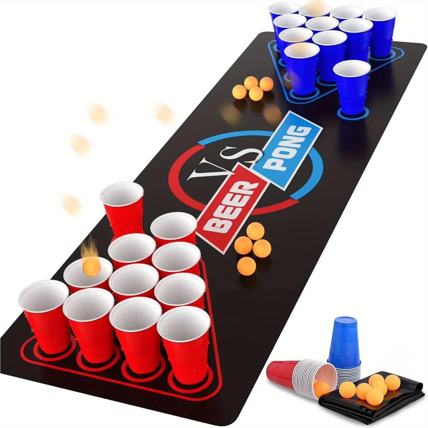 

FANDAO Table tennis water cup game mat Waterproof and impermeable thickened table game mat for Christmas Halloween Thanksgiving