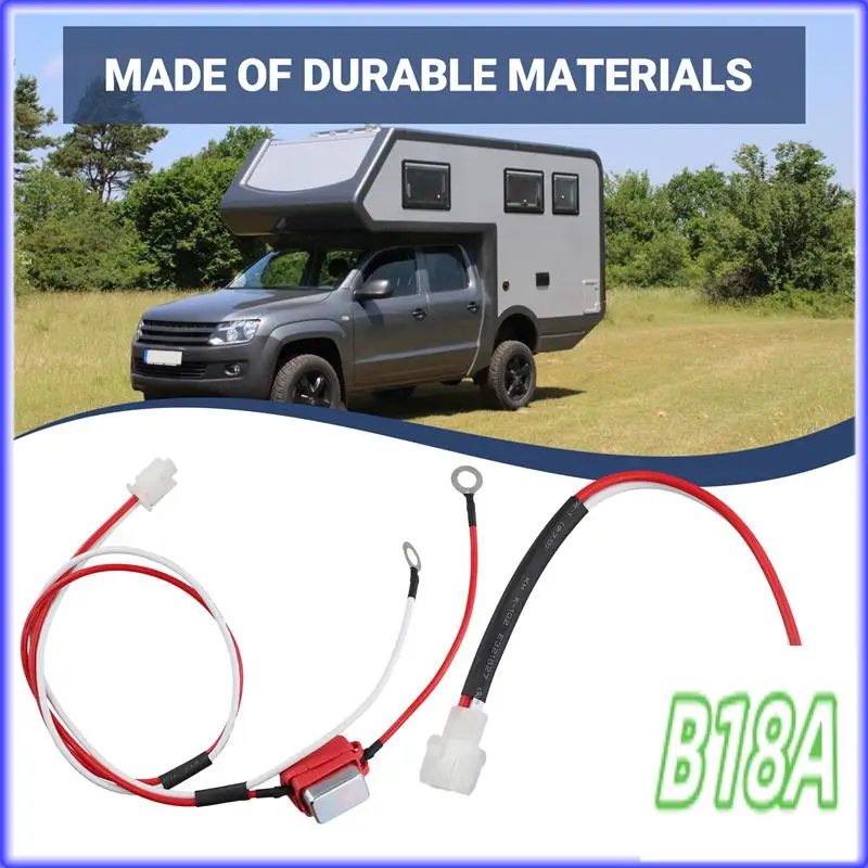 

H5-Durable 12V 15AMP Battery Harness 4716-4701 4749A5531 For -Up Camper