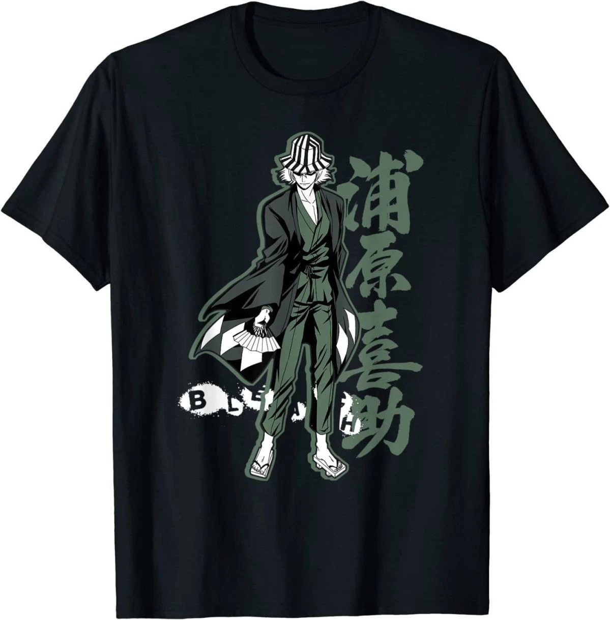 Y2k Vintage Bleach Realm Kurosaki Ichigo Mask Anime Short-sleeved Graphic Cotton Tee Printing High-end Luxury Unisex Style