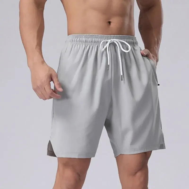 

Шорты для бега, летние спортивные шорты для мужчин, спортивные шорты для бега на открытом воздухе, быстросохнущие дышащие брюки для фитнеса, спортивная одежда