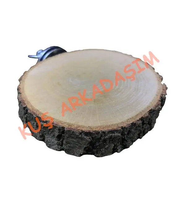 Bird Friend Natural Wood Henroost Round Tree Branch Billet Bird Tüneği