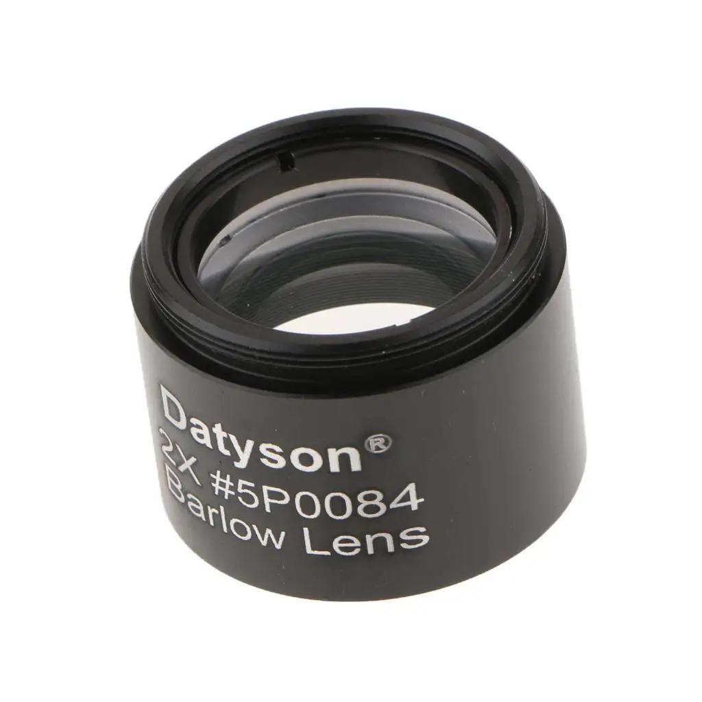 

'' 31.7mm 2X Magnification Lens .6*0.6 .25inch Astronomy Telescope Eyepiece Black