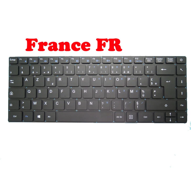 Laptop Keyboard For MEDION AKOYA E4251 MD60029 MD61169 MD61170 MD61416 MD61561 MD61648 France/German/Spanish/Swiss/ UK/US Black