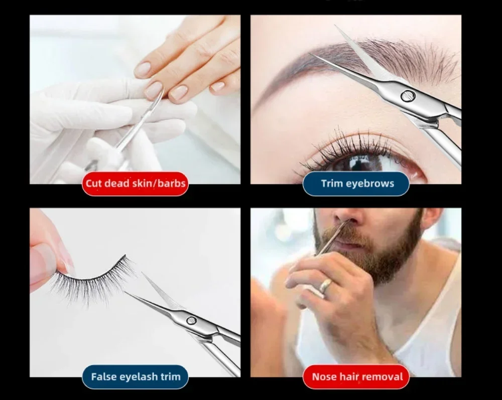Russische Schere für abgestorbene Haut, superscharfe Darbs-Maniküre, vorgefertigter Edelstahl, professionelles Peeling – Detail 5