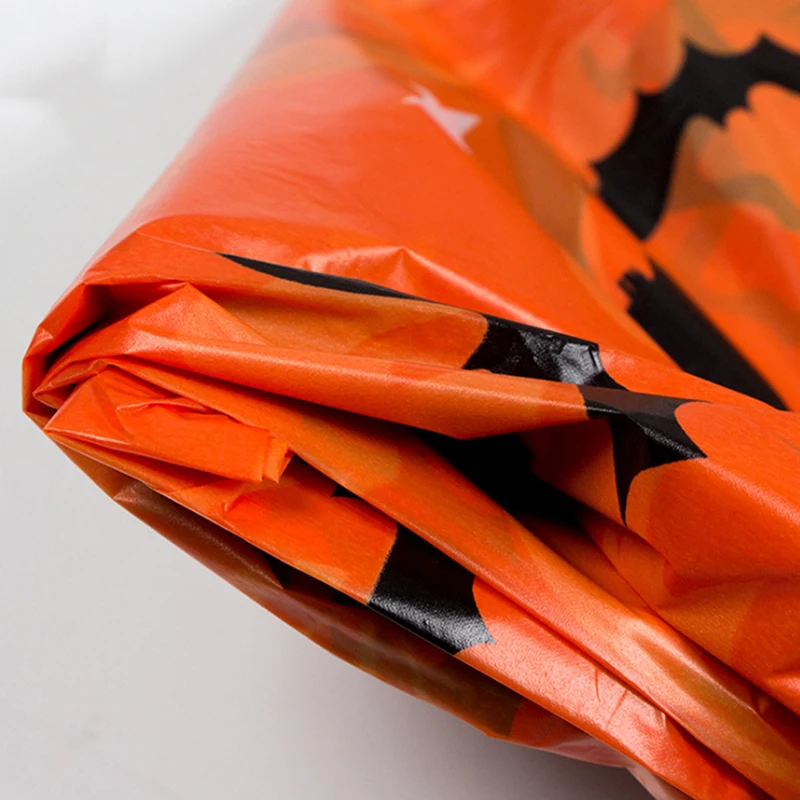 Halloween Decorations Disposable Plastic Halloween Tablecloth | Halloween Party Decorations Supplies for Table Backdrop Banner