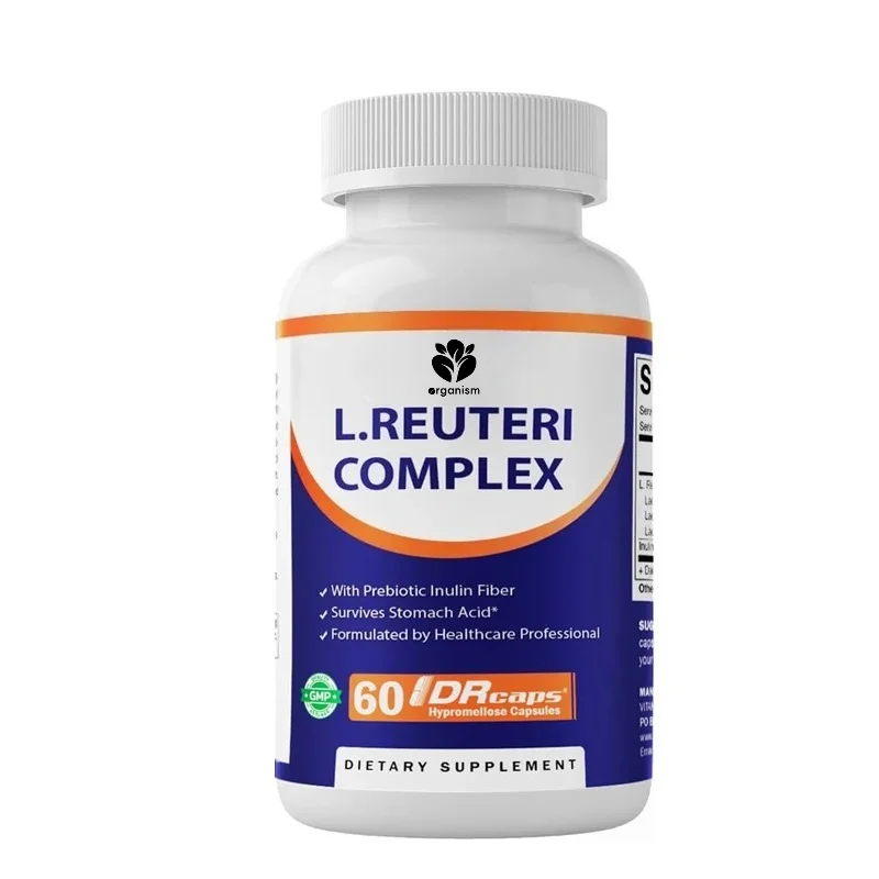 

Комплекс витаминов Lactobacillus Reuteri - 22 миллиарда колониогенирующих единиц - способствует улучшению пищеварения и здоровья кишечника.