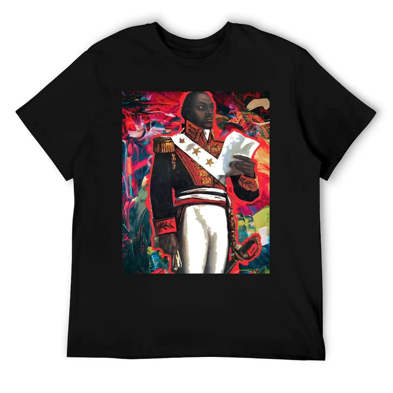 

Toussaint LouvertureAbstract T-Shirt t shirt man casual t shirt man designer T-Shirt