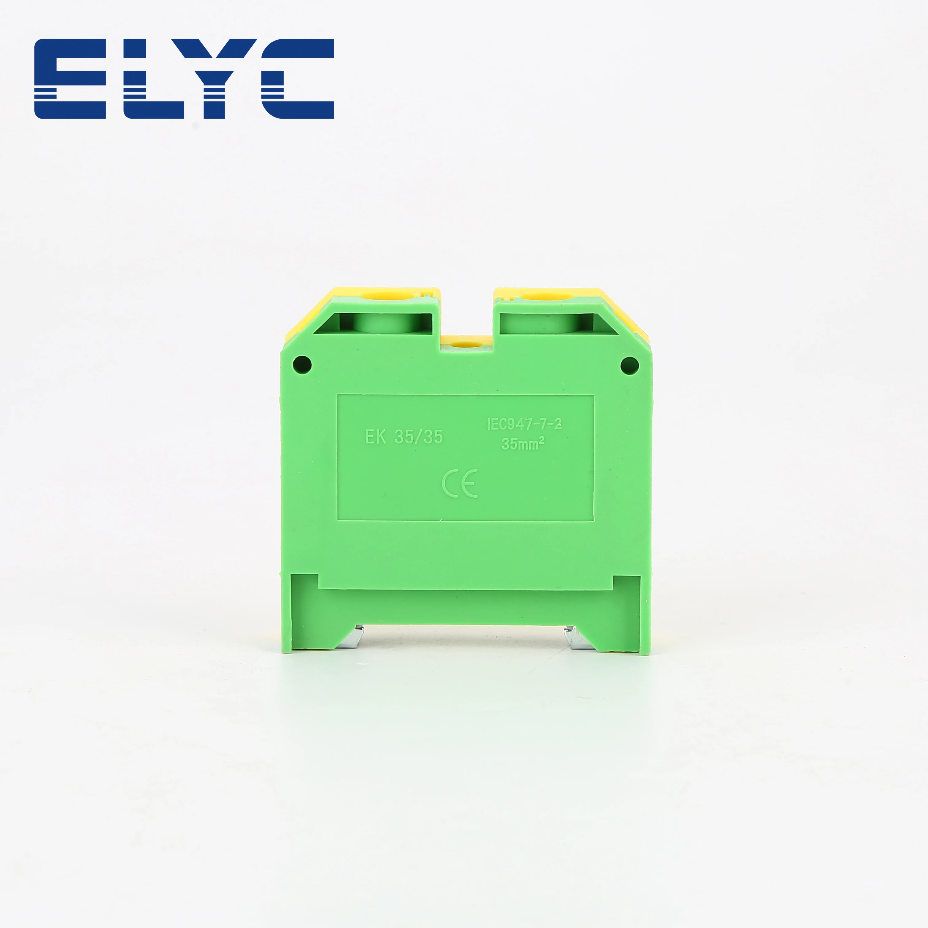 5Pcs EK35/35 Universal Screw Connection Ground Earth SAK 35 mm² Wire Electrical Connector DIN Rail Terminal Block EK 35/35