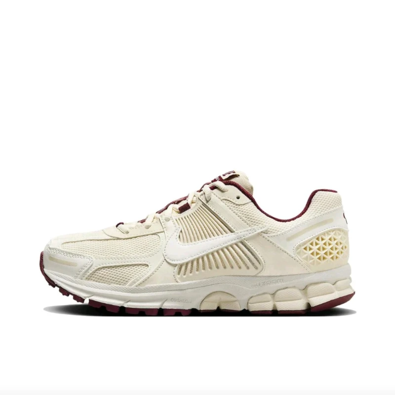 

Nike Air Zoom Vomero 5 Women's Running Shoes, Shockproof, Multi-functional, Fashionable Sneakers, White and Red
