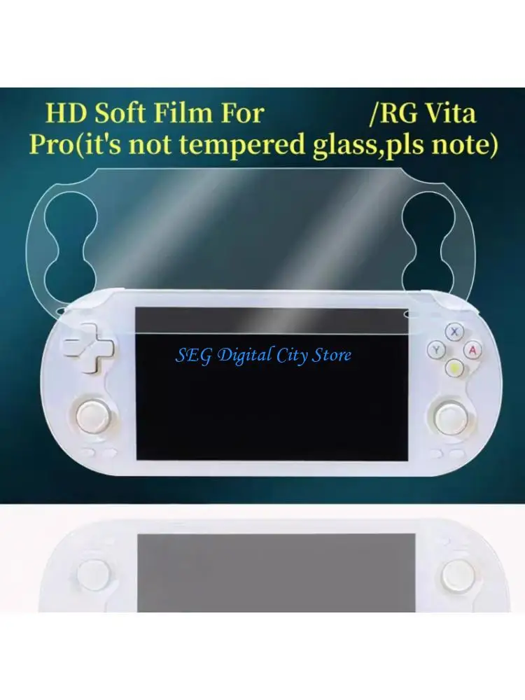 U75B Shatterproof Protective Film Screen Protector for RG Console Soft Full Screen Film Scratchproof Easy Install