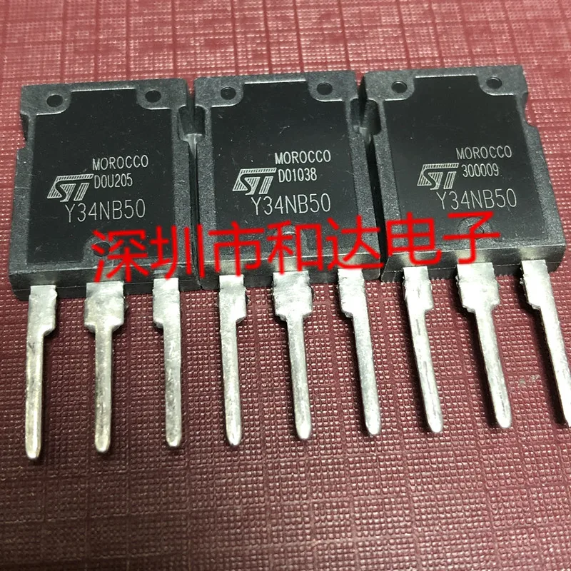 (5 Stück) Y34NB50 STY34NB50 TO-247 500V 34A