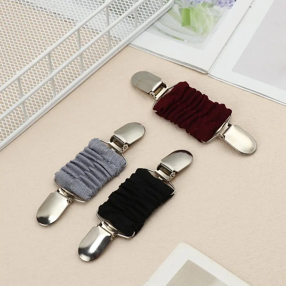 Elastic Clothes Clip to Tighten Dress Cardigan Collar Clips Shirt Clips Fit Dress Cinch Clips Set Shawl Clip Dress Clips