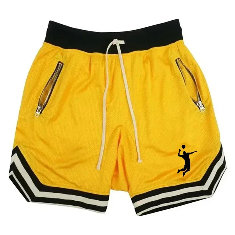 Summer men\'s clothing casual fashion basketball shorts multi-color hip hop comfortable breathable quick drying fitness pants