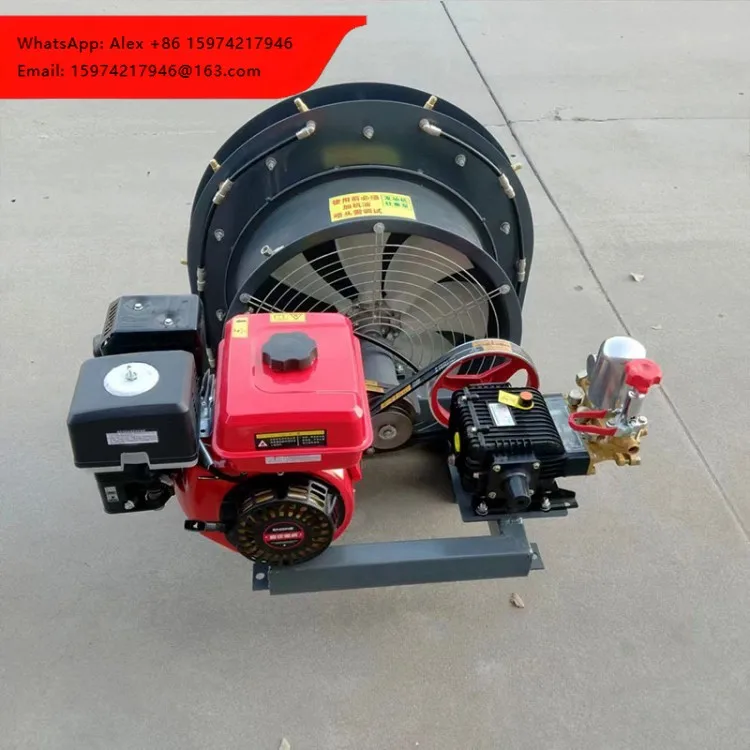 Hot Selling High Productivity Orchard Fan Spray Agricultural Fan With Engine Core Component
