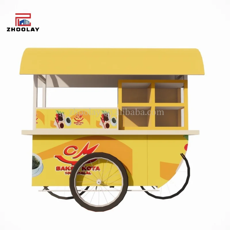 custom.Iron Flower Cart Food Snack Beverage Sales Handcart Multi-Purpose Commercial Event Trolley