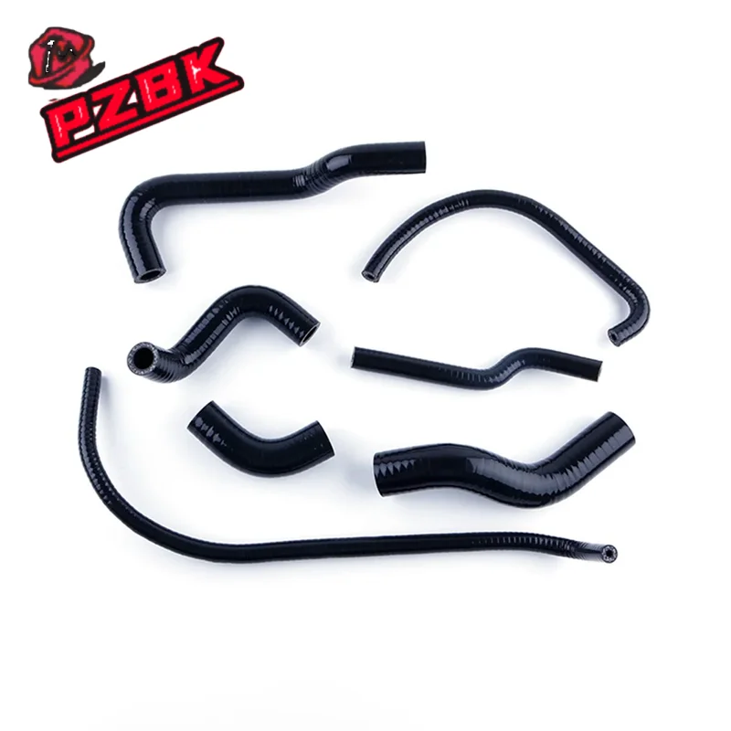 

7PCS For Honda Shadow Aero 750 VT750C VT 750 VT750 2007 2008 2009 Radiator Silicone Tube Pipe Hoses Kit