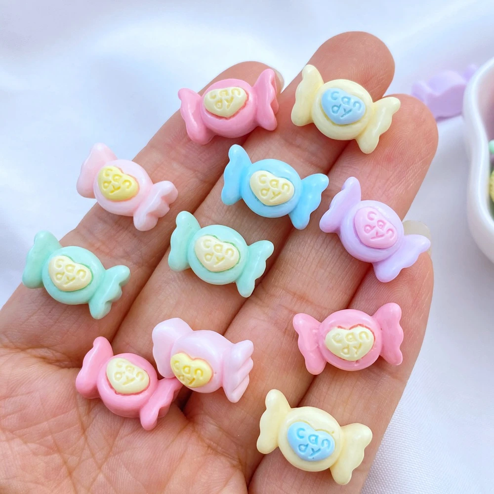 Mini ongles bonbons colorés, 30 pierres précieuses scintillantes, bijoux d'art, accessoires d'amélioration des ongles