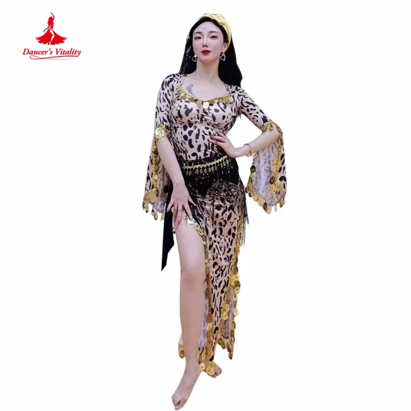 Belly Dance Performance Costume Dress Customized Children Adult Baladi Shabby Saidi Competition Robe for Women Belly Dance Wear