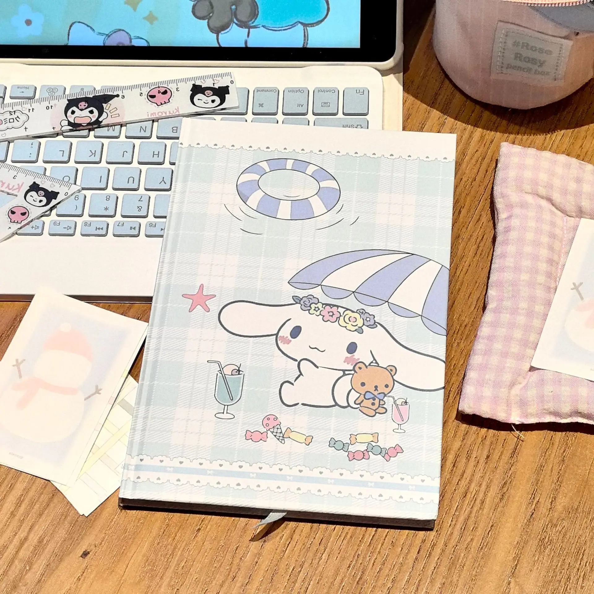 

Sanrio Cinnamoroll Melody Diary Cartoon Ins High Beauty Notebook Junior High School Student Memoirs Girl Gift