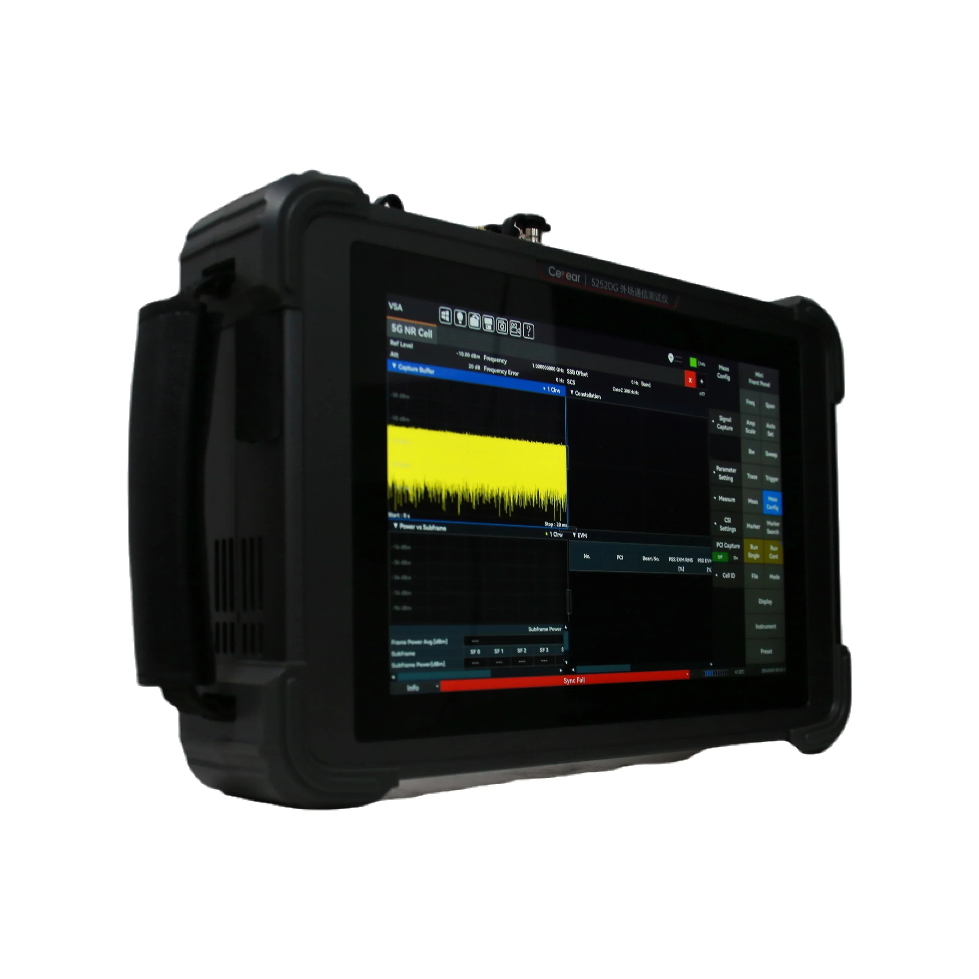 Ceyear 5252DG Mixed Signal Analyzer 9kHz to 40 GHz Multi-touch Handheld and Easy to Carry for Field Operation Spectrum Analyzer